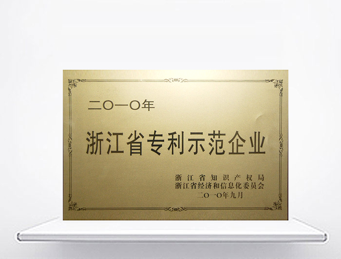 浙江省專利示范企業(yè)