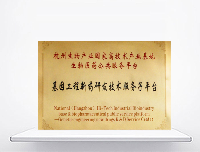 基因工程新藥研發(fā)技術(shù)服務(wù)子平臺
